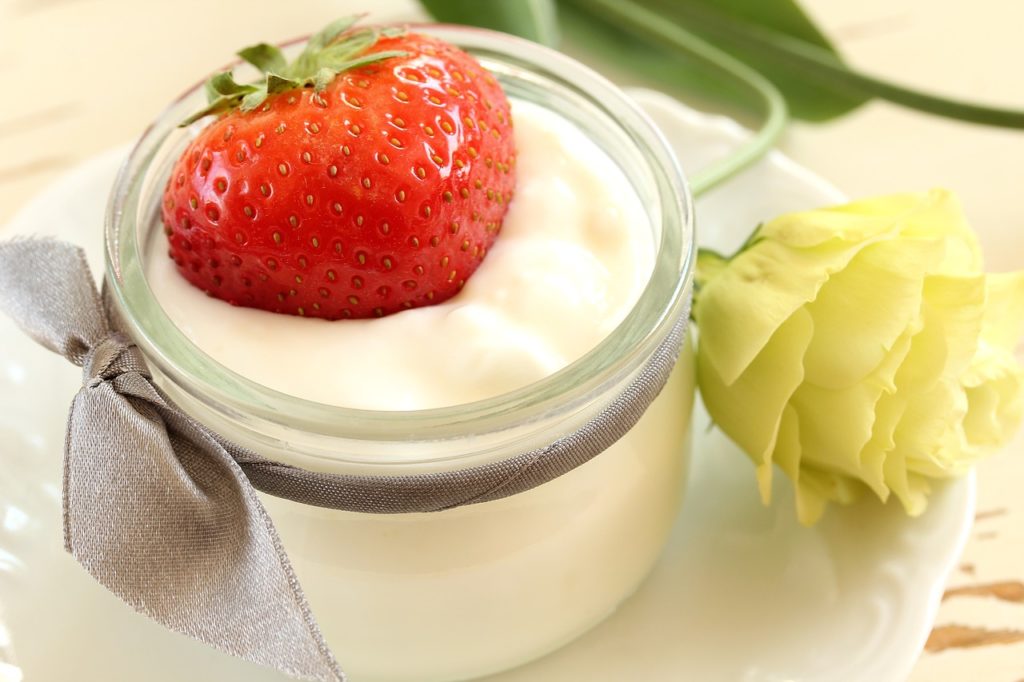 Natural yogurt